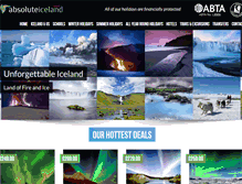 Tablet Screenshot of absoluteiceland.com